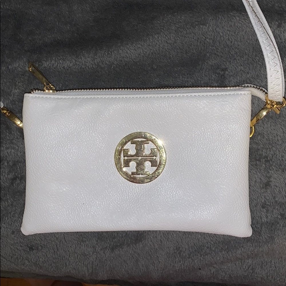 Tory Burch White Satchel